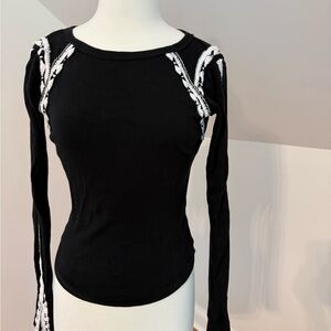 Free people long-sleeve top